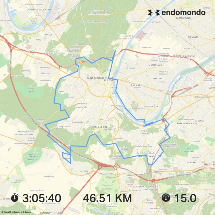 14-01-18 VTT Adultes : sortie locale Noisy, Saint Germain,&nbsp;Rueil