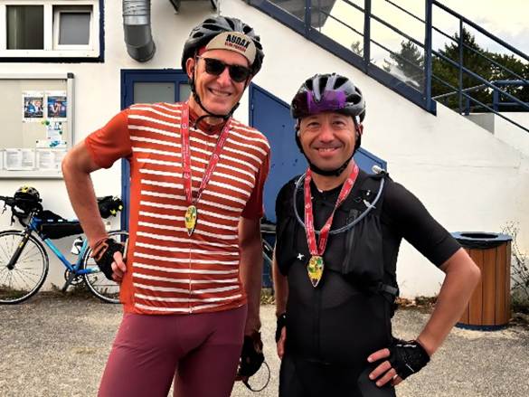 Le BRM 1000 de Bertrand et&nbsp;Olivier